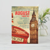 Invitation de Londres (Debout devant)