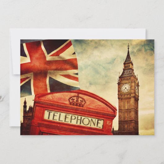 Invitation de Londres (Dos)