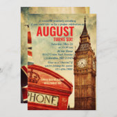 Invitation de Londres (Devant / Derrière)