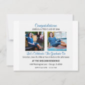 Invitation de l'Open House pour un diplôme de char (Dos)
