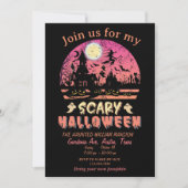 Invitation de l'organisateur de soirée d'Halloween (Devant)