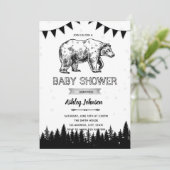 Invitation de l'ours noir (Debout devant)