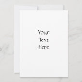 Invitation de Love Swans (Dos)