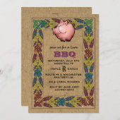 Invitation de Luau (Devant / Derrière)