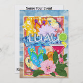 Invitation de Luau par SRF (Devant / Derrière)