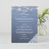 Invitation de lumières de ficelle de dentelle de j (Debout devant)