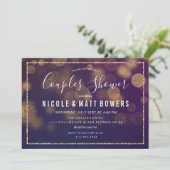 Invitation de Lumières de Mariage (Debout devant)