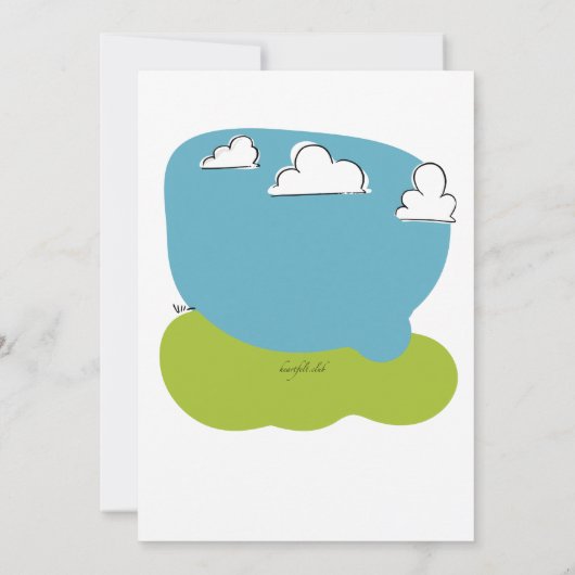 Invitation de lunettes de simulation (Dos)