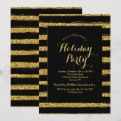 Invitation De Luxueuses Stripes (Devant / Derrière)