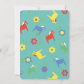 Invitation de Lycka Till Baby shower (Dos)