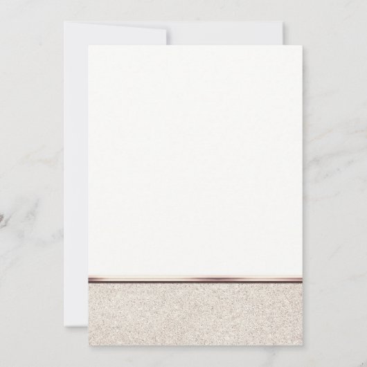 Invitation de M. & Mme Champange Sparkle (Dos)