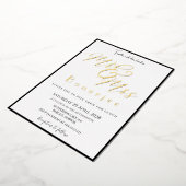 Invitation de M. & Mme Royal Mariage Foil (Rotation)