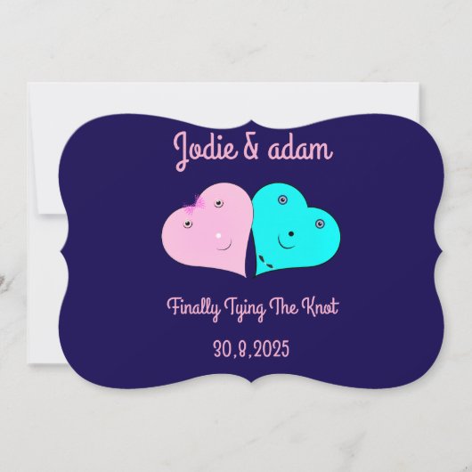 invitation de m. & mrs hearts (Devant)