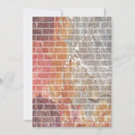 Invitation de maçon (Dos)