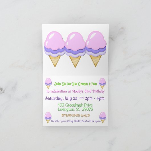 Invitation de Maddy (Intérieur)