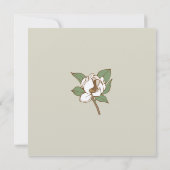 Invitation de Magnolia (Dos)