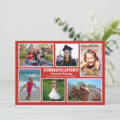 Invitation de maison ouverte de remise de diplômes (Debout devant)