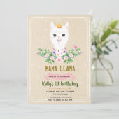 Invitation de mama lama (Debout devant)