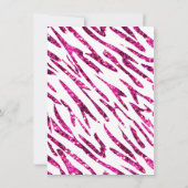 Invitation de maquillage de soirée pyjama pour fil (Dos)