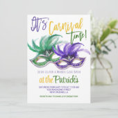 Invitation de Mardi Gras (Debout devant)