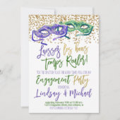 Invitation de Mardi Gras (Devant)