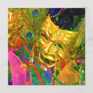 invitation de mardi gras