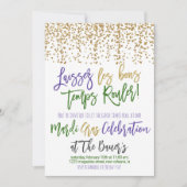 Invitation de Mardi Gras (Devant)