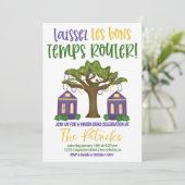 Invitation de Mardi Gras (Debout devant)