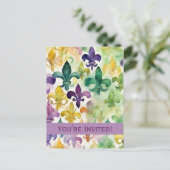 Invitation de Mardi Gras (Debout devant)