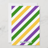 Invitation de Mardi Gras (Dos)