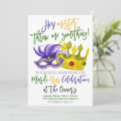 Invitation de Mardi Gras (Debout devant)