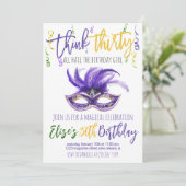 Invitation de Mardi Gras (Debout devant)