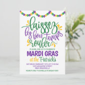 Invitation de Mardi Gras (Debout devant)