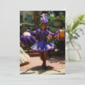 Invitation de mardi gras (Debout devant)