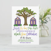 Invitation de Mardi Gras (Debout devant)