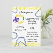 Invitation de Mardi Gras (Debout devant)