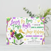 Invitation de Mardi Gras House Warming Party (Debout devant)