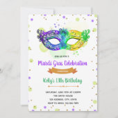 , invitation de Mardi Gras Soiree (Devant)