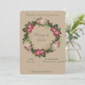 Invitation de mariage (Debout devant)