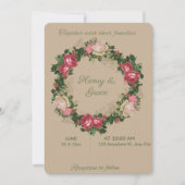 Invitation de mariage (Devant)