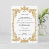 Invitation de mariage (Debout devant)