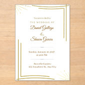 invitation de mariage (Recto)