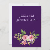 Invitation de mariage (Dos)