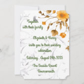 Invitation de mariage  (Devant)