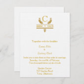  Invitation de mariage (Devant / Derrière)