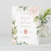Invitation de mariage (Debout devant)