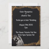 Invitation de mariage  (Devant)