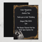 Invitation de mariage  (Devant / Derrière)