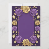 Invitation de mariage (Dos)