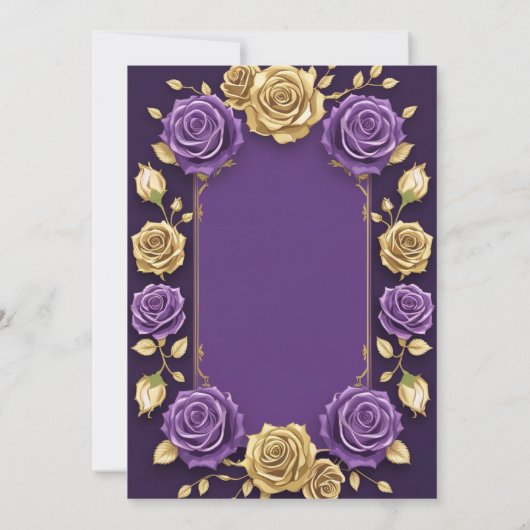 Invitation de mariage (Dos)